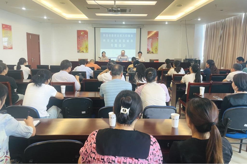 湾沚区科技减税政策辅导专题培训成功举办,中瑞高景季叶芳受邀讲课(图1) 湾沚区科技减税政策辅导专题培训成功举办,中瑞高景季叶芳受邀讲课(图1)